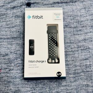 NWT! Fitbit Charge 3 Sportband Sport Bracelet Size S